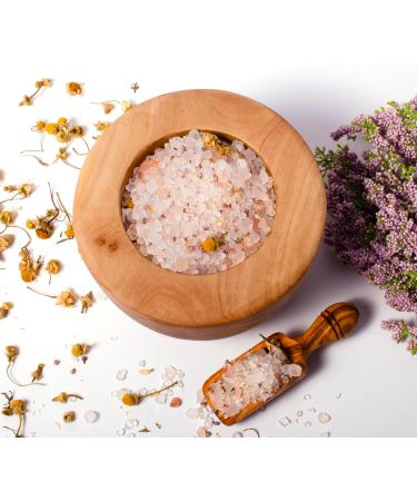 Black Sand Labs Premium Bath Salts for Her - Dead Sea & Himalayan Pink Salt Blend with Botanicals - Moisturizing and Rejuvenating Luxury Bath Salts for Women - Summer Terrace - Buy Online on GoSupps.com