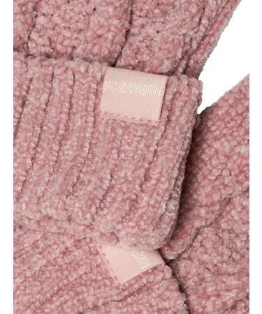 FC Bayern Munich Ladies Pink Knitted Gloves - Cable Pattern | Shop Internationally - Buy Online on GoSupps.com