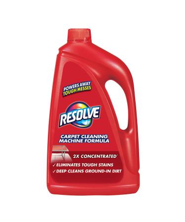 Resolve Steam Carpet Cleaner Solution Shampoo, 3.75 Lb Bottle, 2X Concentrate, Safe for Bissell, Hoover & Rug Doctor Original