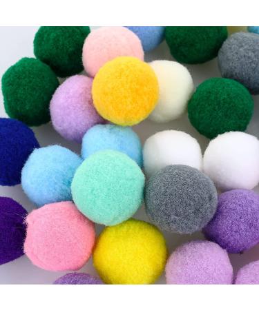 Molain Cat Toy Balls Set - 30 Pcs Soft 1-Inch Pom Pom Balls for Interactive Indoor Play with Kittens and Cats - Buy Online on GoSupps.com