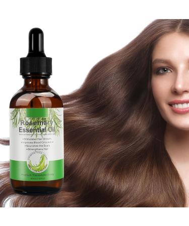 100% Pure Rosemary Oil for Hair & Scalp - Natural Hair Growth & Nourishing Aromatherapy (120ml 2 Pack) - Buy Online on GoSupps.com