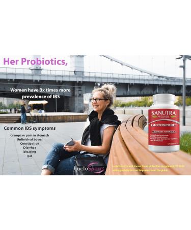 Probiotic Bacillus coagulans LactoSpore | IBS relief colon cleanse Bloating relief for women | No refrigeration | 90 capsules | for Women and Men - Buy Online on GoSupps.com
