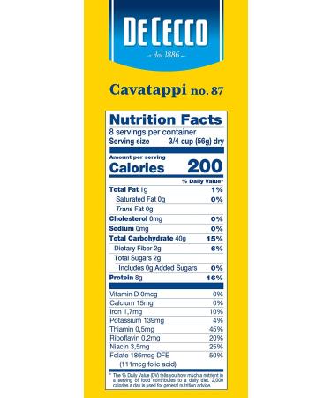 De Cecco Cavatappi Pasta - 16 oz (Pack of 5) | Premium Quality Italian Pasta - Buy Online on GoSupps.com