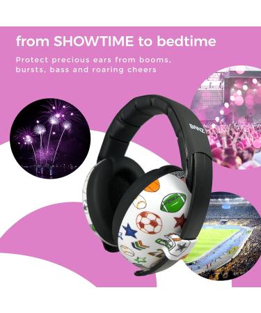 Banz Bubzee Baby Ear Defenders 0-36 Months Sports | Noise Cancelling Headphones for Babies and Toddlers | Size Adjustable - Buy Online on GoSupps.com