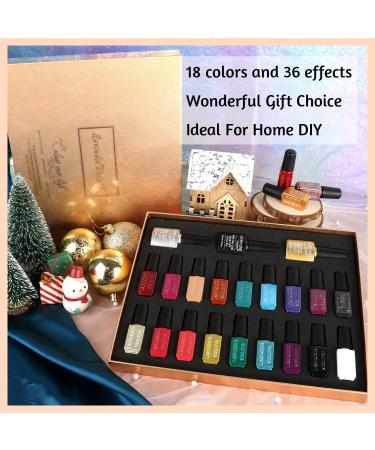 Lavender Violets 21 Pcs Gel Nail Polish Most Wanted Rose Gold Gift Set Soak Off UV LED Base Glossy n Matte Top Coat for Nail Art DIY Design F984B 21 x Most Wanted - Buy Online on GoSupps.com