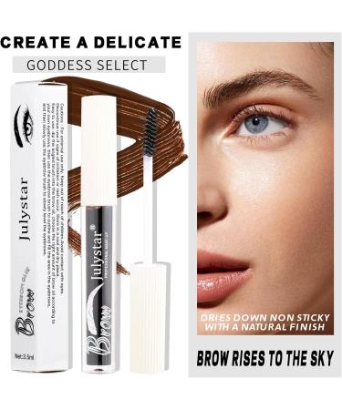 Tinted Brow Gel 2 Pcs Eyebrow Styling Lotion Clear Brow & Lash Mascara Easy-To-Apply Brow Gel Waterproof And Sweat-Proof Beauty Salon Home Use Makeup (0.12Oz/Pcs) (01 * 2) 01*2 - Buy Online on GoSupps.com
