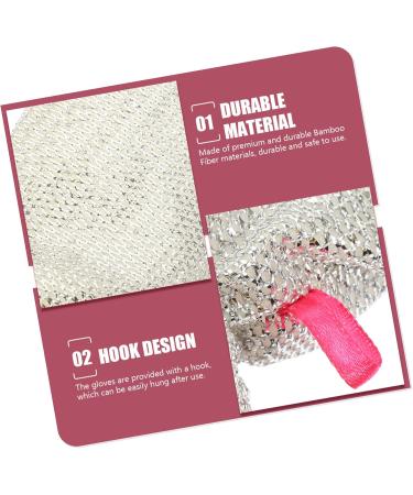 4 Pairs Mittens Cleaner Gloves Reusable Dishwashing Household Pot for Comfortable Tool Washable Bowl of Bathroom Rag Essentials Kitchen Pan Plate Dishes Washing Cleaning Scrubbing - Buy Online on GoSupps.com