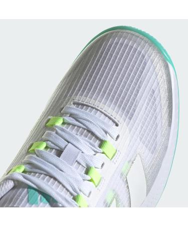 Adidas Women's Forcebounce 2.0 Volleyball Shoes - Ftwr White/Silver - Size 38 2/3 EU | International Shipping Available - Buy Online on GoSupps.com