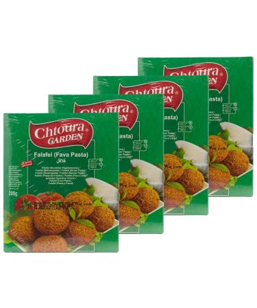 Chtoura Garden Arabic Falafel Mix - Vegan Patties - Vegetarian Falafel 200 g (4 x 200 g)