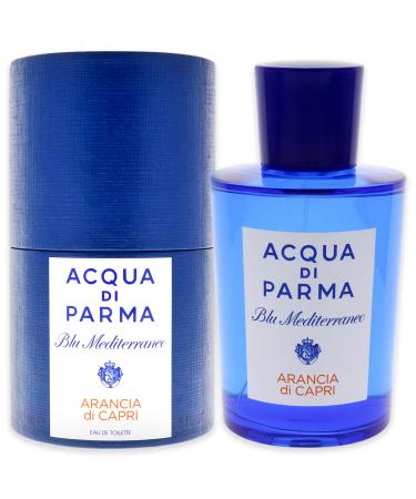Acqua Di Parma Blue Mediterraneo Arancia Di Capri Eau De Toilette Spray for Men 5 Ounce 5 Fl Oz (Pack of 1)