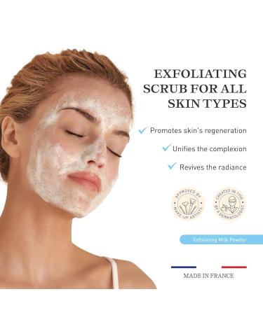 Embryolisse Exfoliating Face Scrub Powder | Gentle Facial Cleanser for All Skin Types | Coconut & Milk Infused | 1.41 Oz - Buy Online on GoSupps.com