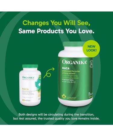 Organika Maca 4:1 Strength 180 Vcaps- 3000mg. High Bioavialability Hormone Balance Adaptogen to Help with Stress and Energy Herbal Supplement - Buy Online on GoSupps.com