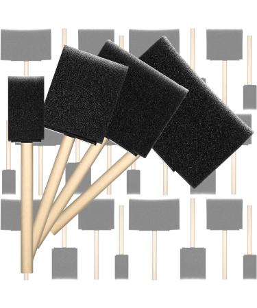 100 Pack Foam Paint Brushes - 1, 2, 3, 4 Inch Assorted Sizes - Ideal for Painting, Staining, Polyurethane and Crafts - Buy Online on GoSupps.com