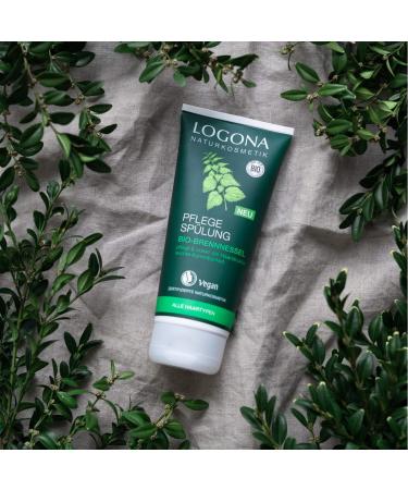 Logona NATURKOSMETICS CARE RIND BIO FORNESSE Conditioner - Vegan Silicone-Free Intensive Care for All Hair Types 200ml - Buy Online on GoSupps.com