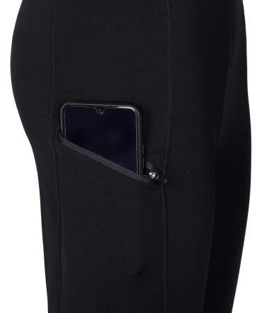 Willit Girls Horse Riding Tights | Equestrian Breeches for Kids | Knee-Patch Youth Schooling Pants with Zipper Pockets - Black (Large) - Buy Online on GoSupps.com