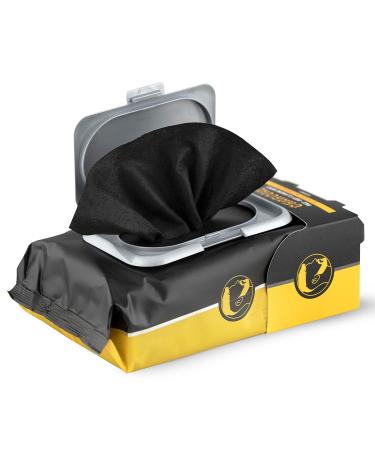 Charcoal Face & Body Cleansing Wipes - Refresh & Purify Your Skin | International Shipping - Buy Online on GoSupps.com