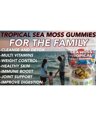 Sea moss Gummies Tropical Fruit small - Buy Online on GoSupps.com