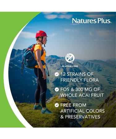 Nature's Plus Ultra Probiotics 40 Billion - Maximum Strength 60 Veg Capsules - Buy Online on GoSupps.com