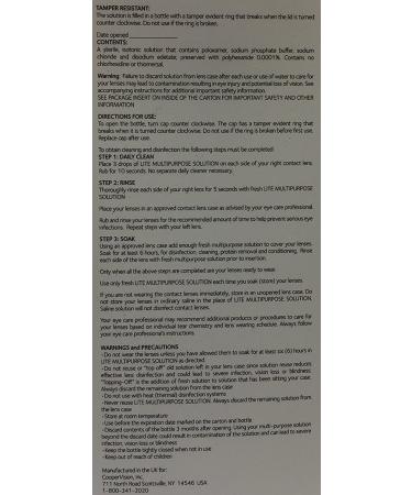 Lite Multipurpose Solution (Formerly Sauflon Lite) - 3 Pack, 27 fl oz Total - Buy Online on GoSupps.com