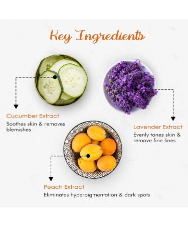 Nutriglow Advance Organics Skin Facial Toner with Peach Extract for Moisturised & Hydrated Skin Eliminate Dirt & Impurities 100Ml - Buy Online on GoSupps.com