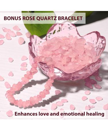 Luxury Scented Candles Gift Set for Women - 4 Natural Soy Wax Aromatherapy Candles with Crystals for Stress Relief & Relaxation - Perfect Birthday Gift for Yoga & Spa - Buy Online on GoSupps.com