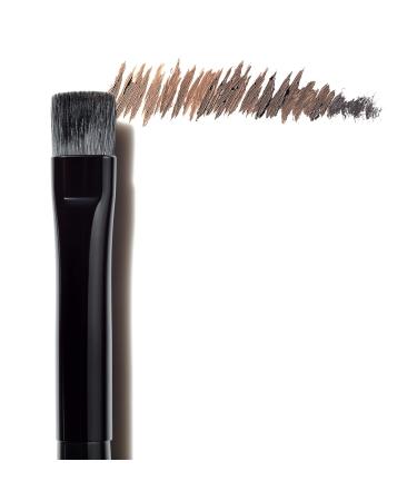 TWEEZERMAN Eyebrow Brush Flat 2-in-1 | Perfect Brow Shaping Tool - Black | International Shipping Available - Buy Online on GoSupps.com