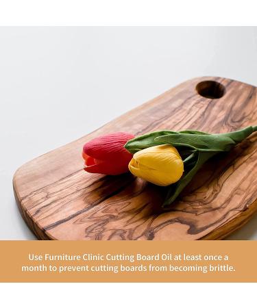 Furniture Clinic Cutting Board Oil 8.5oz - Food Grade Mineral Oil for Wood Boards, Blocks, Countertops - Protect & Restore - Buy Online on GoSupps.com