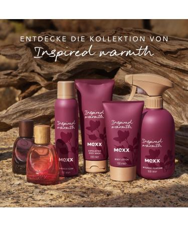 Mexx Inspired Warmth Fruity Body Wash with Mood Brightening Properties 200ml - Buy Online on GoSupps.com