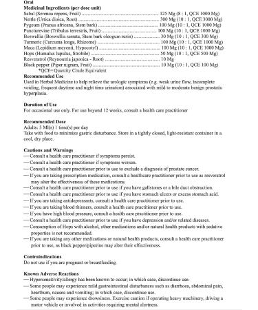 Dr. Khoshbin - Prostate Health - Buy Online on GoSupps.com
