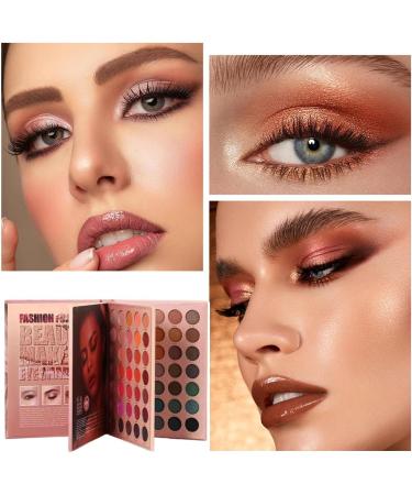  G n rique Makeup Palette - 105 Colours Eyeshadow Palette Easy Application | Foldable Makeup Book Friendly for Beginners Blush Palette for Travel Parties Beauty - Buy Online on GoSupps.com