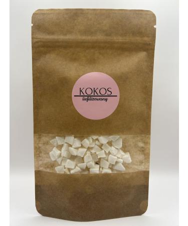 DELIFRUITS.PL Freeze-dried coconut 500g DELIFRUITS Freeze-dried and natural dried fruits