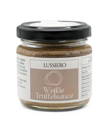 Buy Pack of 6 Lussiero White Bianchetto Truffle Sauce - Authentic Tuber Borchii 80g | Premium Italian Truffle Condiment for Gourmet Cooking - Buy Online on GoSupps.com