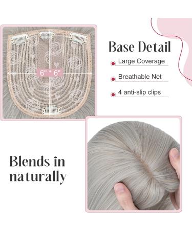 S-Noilite 18 inch Hair Topper for Women | Big Base Clip-in Hair Piece for Thinning Hair & Hair Loss | Extensions, Wigs, Fringe - 88A/108A - Buy Online on GoSupps.com