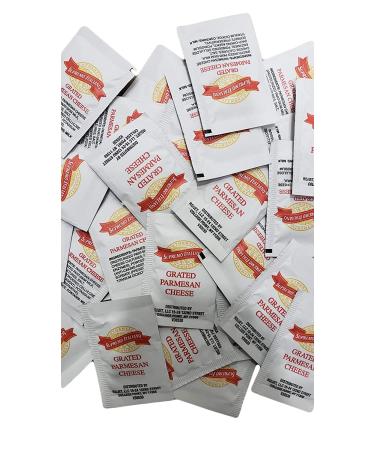 100 Count Parmesan Cheese Packets - Convenient and Fresh Individual Portions - Buy Online on GoSupps.com