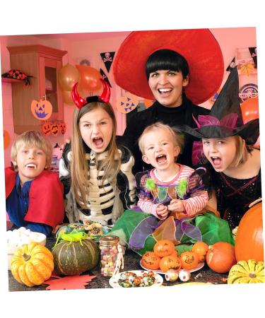 Didiseaon Red Led Devil Horn Headband Novelty Devil Horns Hairband Flashing Demon Hair Hoop Luminous Ox Horns Devil Costume for Halloween Fancy Dress Cosplay - Buy Online on GoSupps.com