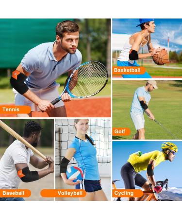 Adjustable Elbow Brace for Tennis & Golf - Dual Directional Compression Sleeve for Pain Relief | Support for Arthritis Sprains & Bursitis - Unisex Comfort - Buy Online on GoSupps.com