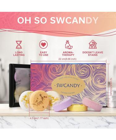 Aromatherapy Shower Steamers: 8-Piece Bath Bomb Gift Set for Mom - Relaxing Essential Oil Shower Bombs for Home Spa Experience - Buy Online on GoSupps.com