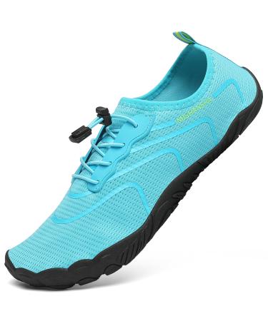Mishansha Aqua Shoes Men Bathing Shoes Women Summer Water Shoes 36-46 EU 39 EU Light Blue