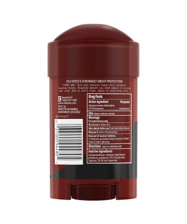 Old Spice Hardest Working Collection Sweat Defense Anti-Perspirant & Deodorant - Stronger Swagger 2.6 oz | International Shipping Available - Buy Online on GoSupps.com