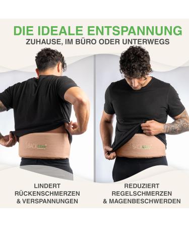 Backlaxx Acupressure Belt for Back Pain - Adjustable Relief for Home & On-the-Go | Pastel Ros  - Buy Online on GoSupps.com