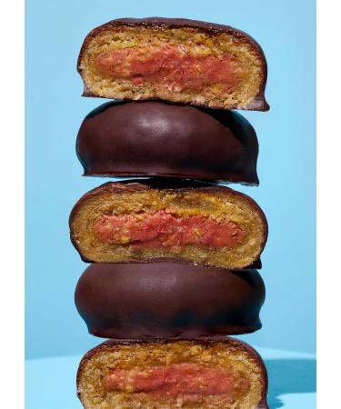 KoRo - Bouch es framboise chocolat noir bio 12 x 2 x 20 g - Avec une garniture fruit e la framboise - Enrob es de chocolat noir - Vegan - Buy Online on GoSupps.com