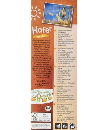 Buy Natumi Unsweetened Organic Oat Drink Vanilla - 1L Pack of 12 | International Shipping Available - Buy Online on GoSupps.com