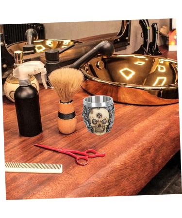 Beaupretty Stainless Steel Soap Shell Snice Bowl - Rustproof Shaving Cup for Beard Foam & Cream | Perfect Shaving Brush Accessory - Buy Online on GoSupps.com