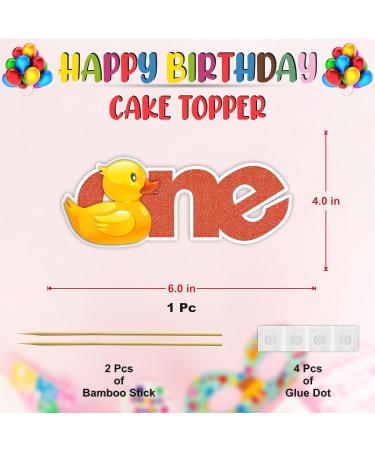Seyal Cartoon Duck One Cake Topper - Buy Online on GoSupps.com