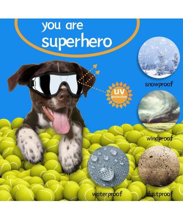 Dog Fashion: Doggles Goggles with UV Protection for Large/Medium Dogs - Buy Online on GoSupps.com