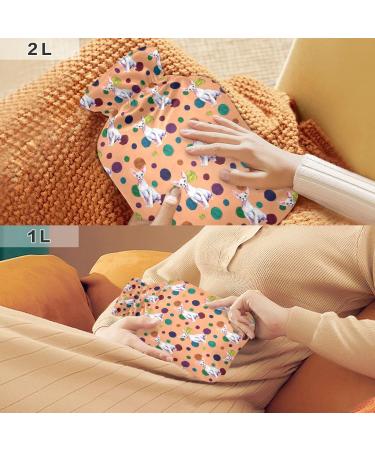 Hot Water Bottle 2L with Cover - Sphinx Cat Design for Pain Relief & Winter Warmth | Free International Shipping - Buy Online on GoSupps.com