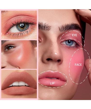 Blush Palette 4 Colors Contour Blush Palette Matte Smudgeresistant Makeup Cosmetics for Daily Use Travel Wedding and Events - Buy Online on GoSupps.com