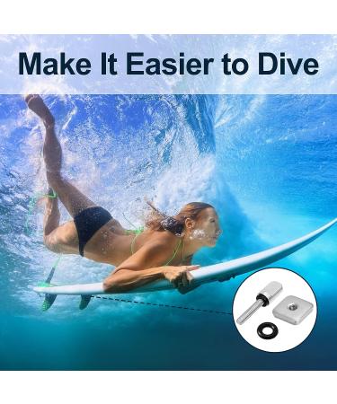 Ferraycle 6-Piece Stainless Steel Surfing Fin Screw Set for Surfboards, Longboards, Paddleboards, and SUP - No Tools Needed - Men and Women's Surf Accessories - Buy Online on GoSupps.com