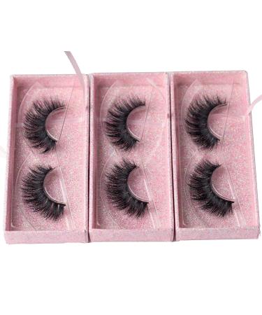 Arimika 3D Mink False Eyelashes D008 - Reusable, Fluffy & Dramatic - 3 Packs - Buy Online on GoSupps.com
