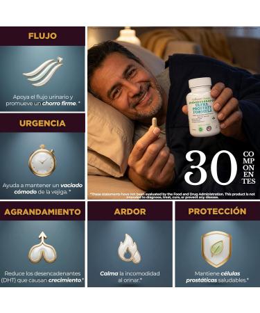 TODICAMP Prostate Support Supplement Formula with Saw Palmetto Extract and Bladder Control Complex - 30 Day Supply - Buy Online on GoSupps.com